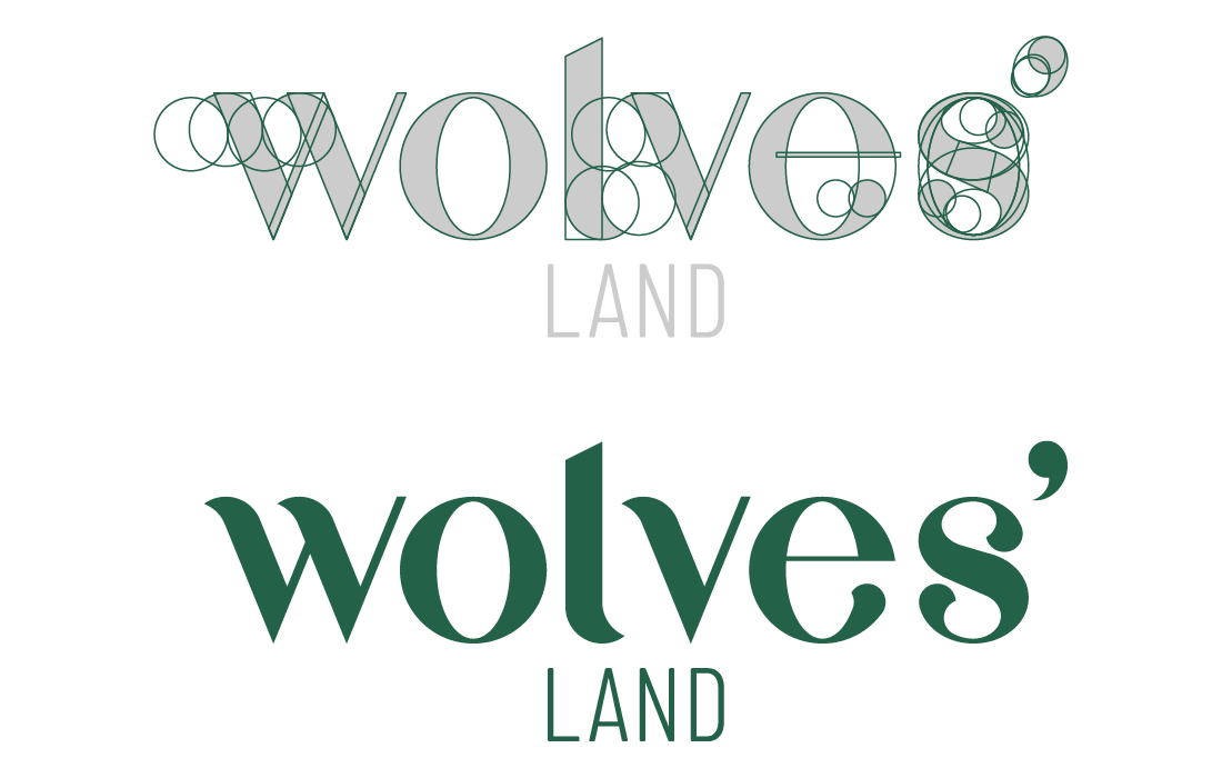Wolves’ Land - Realizzazione logo centro faunistico lupi | Colweb